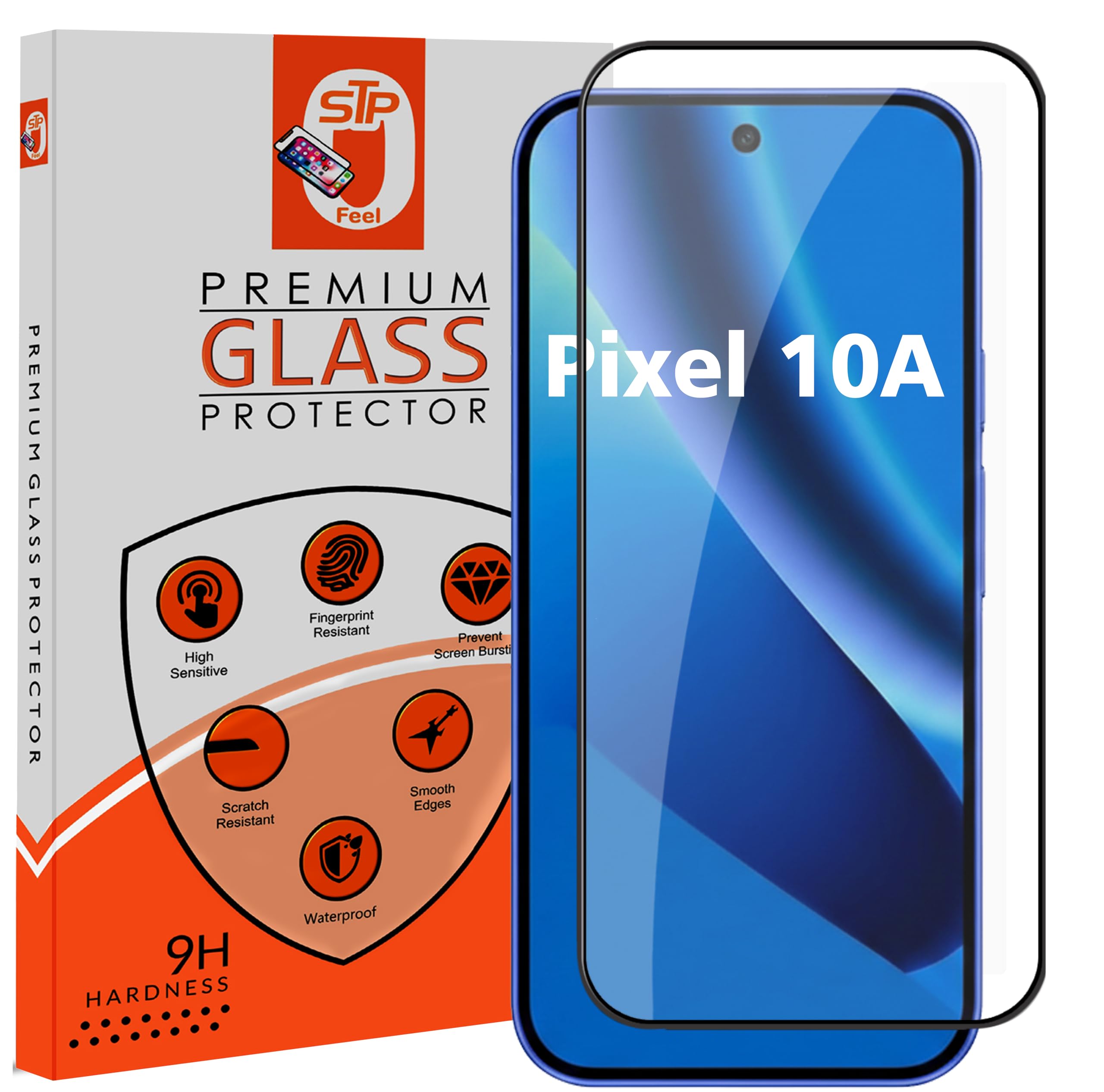 Premium Tempered Glass Screen Protector Guard Compatible For Google Pixel 10A 5G (6.3 Inch, Pack of 1) | Edge to Edge Coverage With Easy to installation kit for Smartphone-image-44