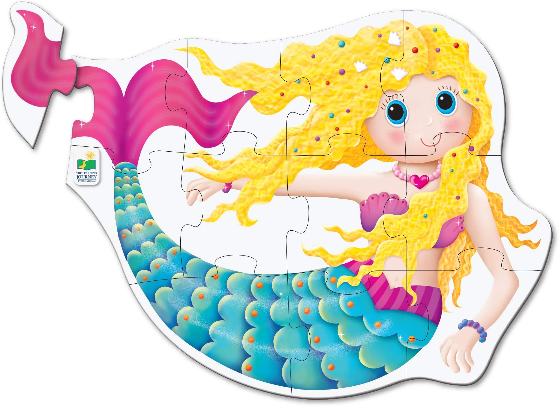 The Learning Journey My First Big Floor Puzzle - Mermaid!