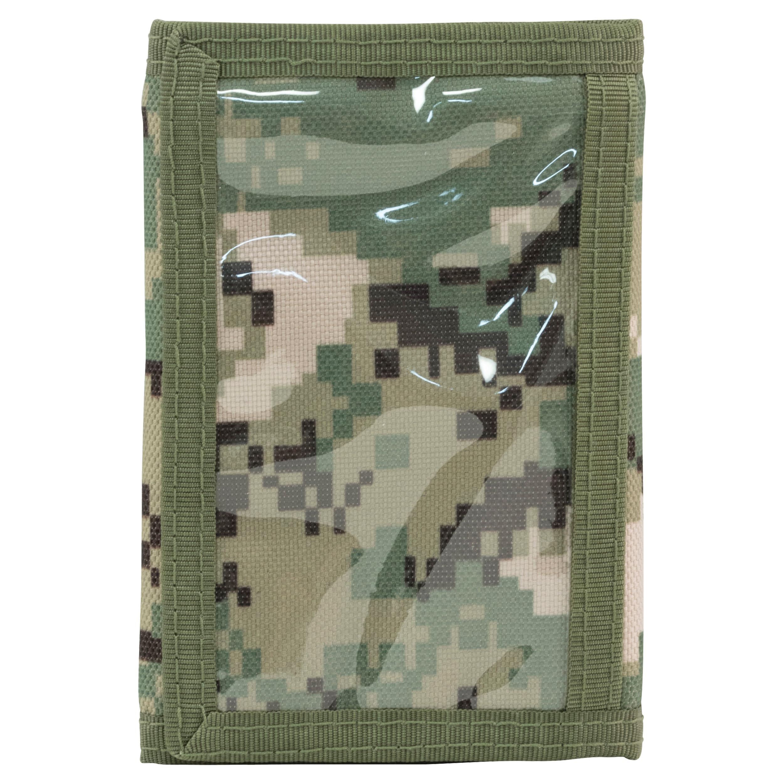 Mercury Tactical GearTri-Fold Wallet WDC, Camo, 5 inches, Camo, 5 inches, Tri-fold Wallet Wdc