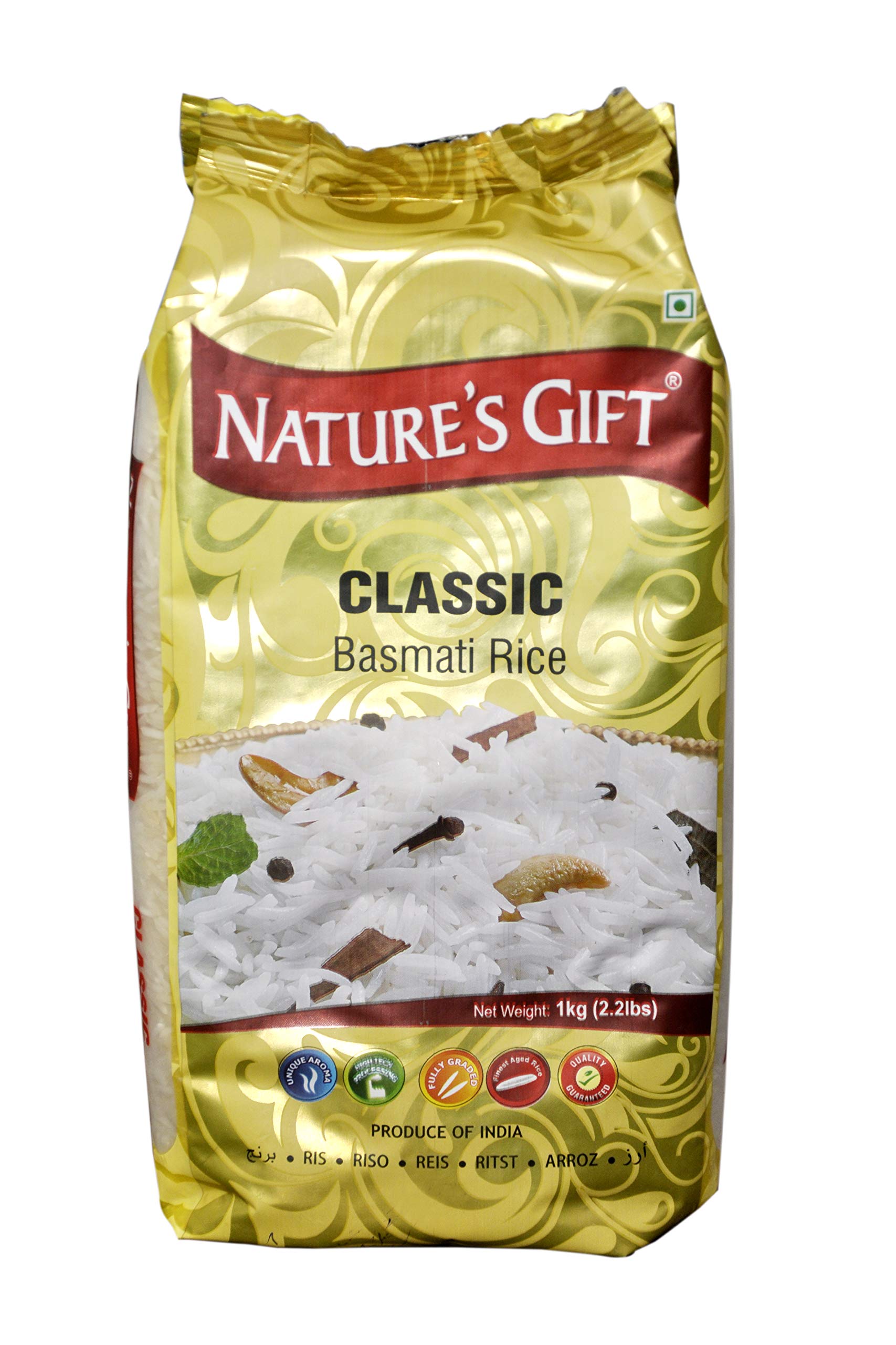 See full amazon price history chart for Natures Gift Classic Basmati Rice 1kg| Splendid Taste and Aroma| Naturally Aged|Best Basmati Rice for Daily Consumption| Fluffy and Medium Grain| (1kg Packet) Natures Gift Classic Basmati Rice 1kg| Splendid Taste and Aroma| Naturally Aged|Best Basmati Rice for Daily Consumption| Fluffy and Medium Grain| (1kg Packet) (B00X5XZZTU) Amazon Price History, Amazon Price Tracker