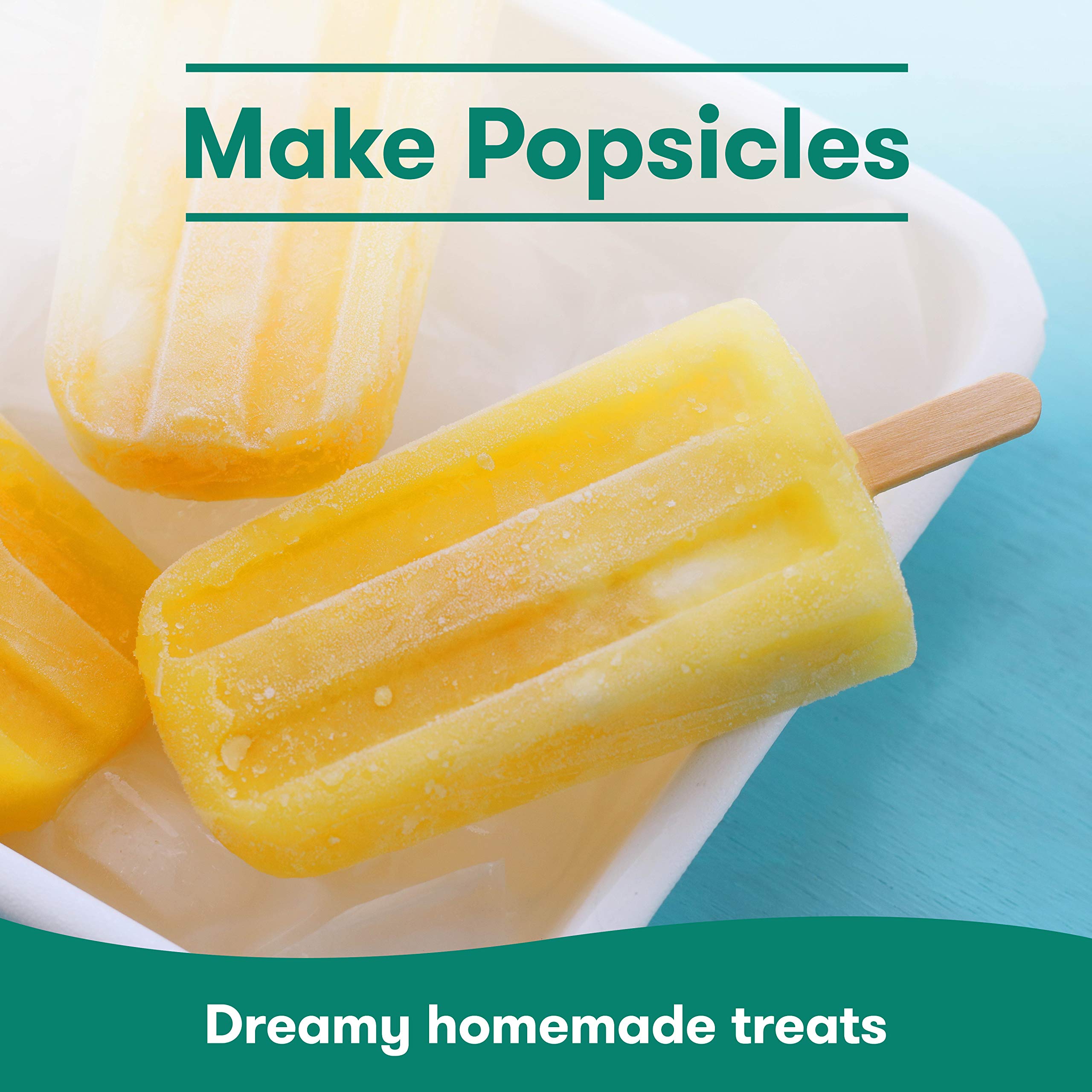 Buy Fedmax Popsicle Stick Pack Bulk 2000 Count Food Grade, 4.5inch Wooden Craft Sticks for