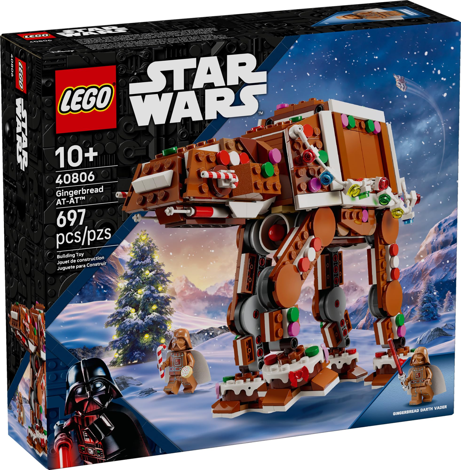 Amazon.com: LEGO Star Wars Gingerbread at-at Walker, Christmas