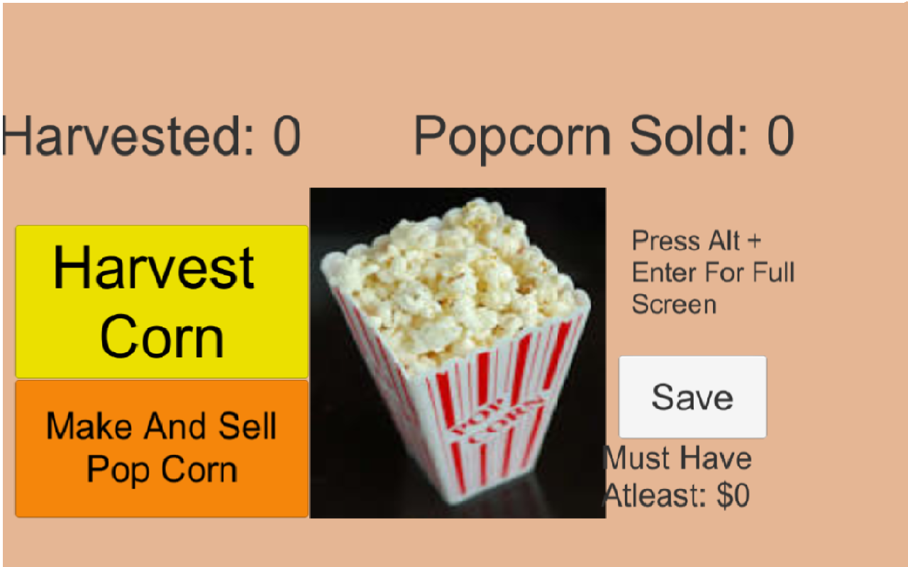 PopCorn Clicker App on the Amazon Appstore