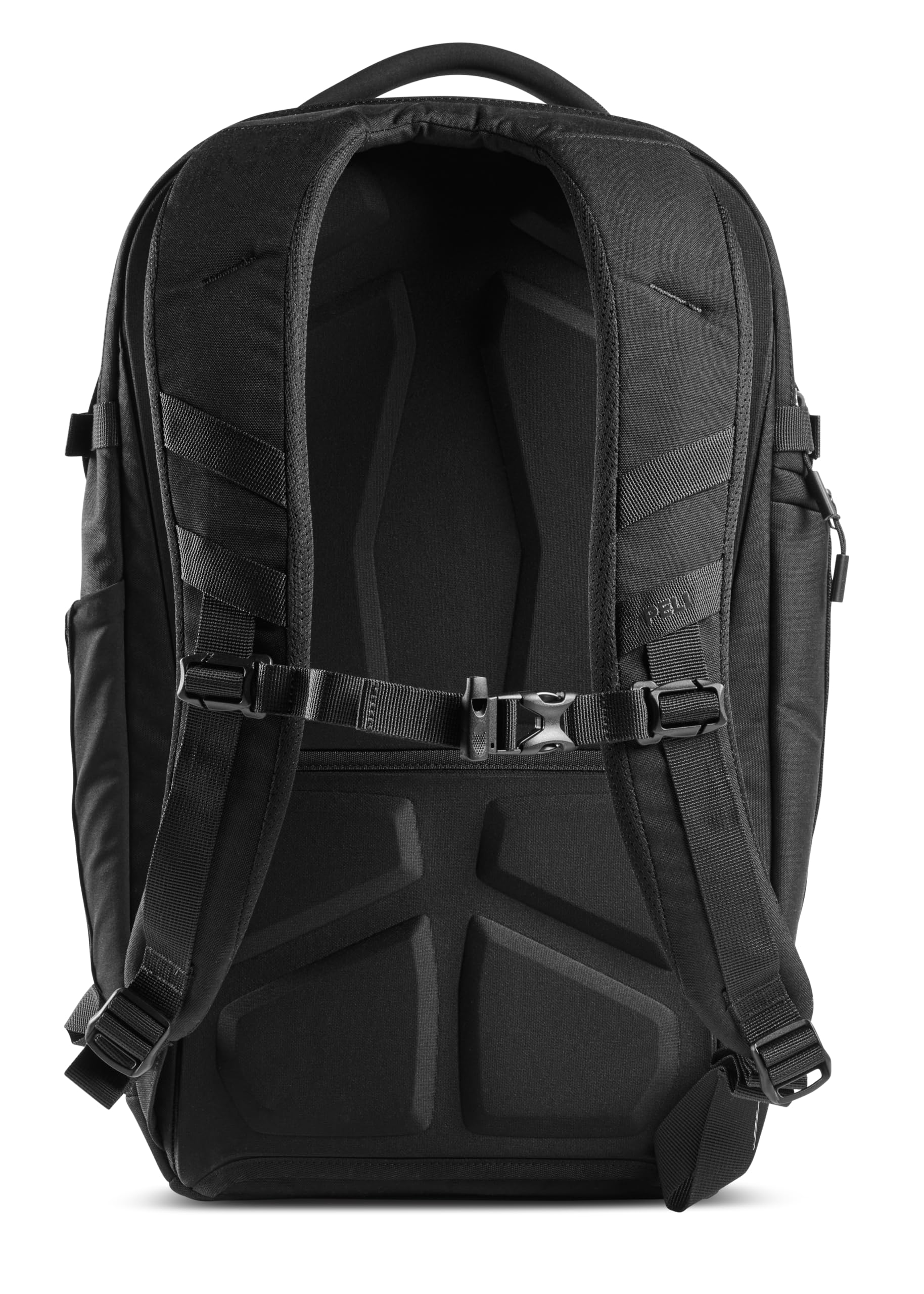 PELI Aegis PX25 Rucksack; Vielseitiger Premium-Rucksack aus Peli Shield Technologie; Wasserabweisende Materialien für den Einsatz bei jedem Wetter; Außenmaße: 27 x 16 x 46 cm; Farbe: Schwarz