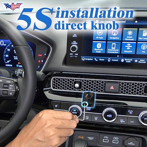 Miniatura 5 de Soporte de teléfono CRV Civic Vent 2026 para Honda CRV 2023-2026  Accesorios Civic 2022-2026  Soporte telescópico de aluminio para teléfono de