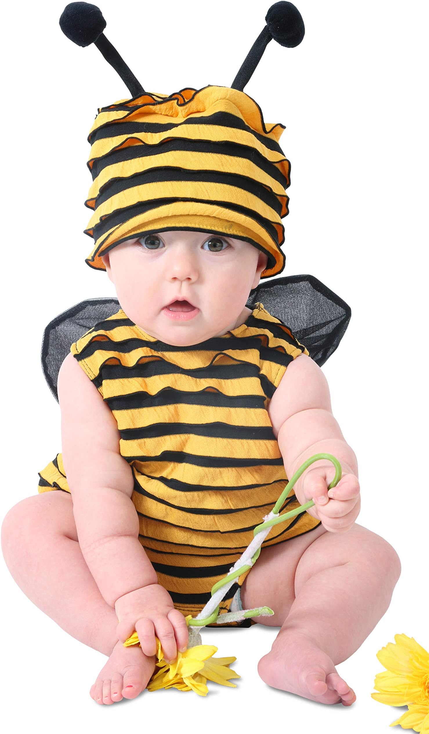 Baby Ruffle Bee, As Shown, 3-6 Months