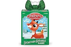 Rudolph the Red-Nosed Reindeer Snowstorm Scramble Game: Capture Hermie the Elf