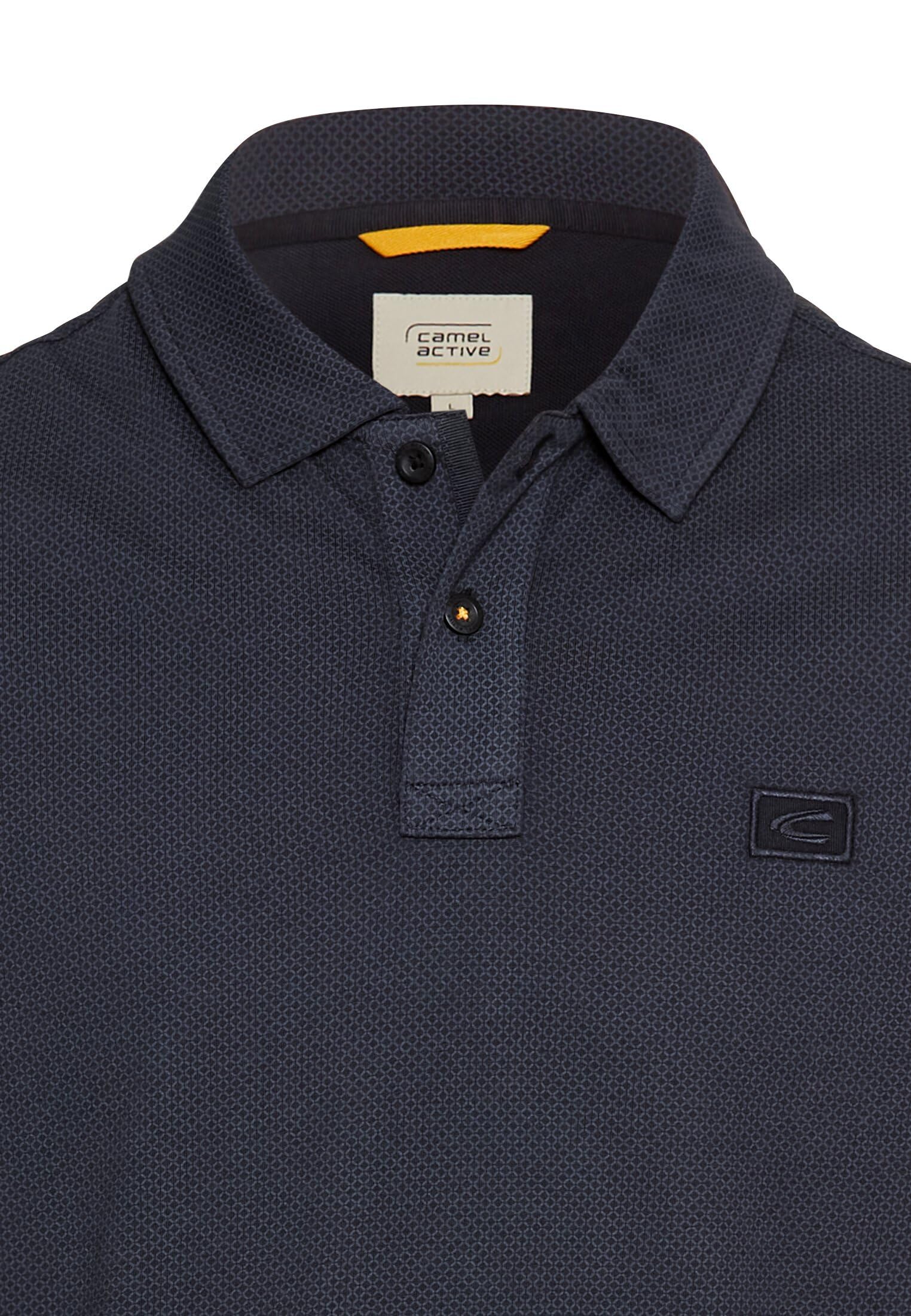 camel active Męska koszulka polo, niebieski, M
