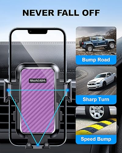 Miniatura 4 de GUANDA TECHNOLOGIES CO., LTD. Juego de 2 soportes para teléfono de coche con rotación de 360