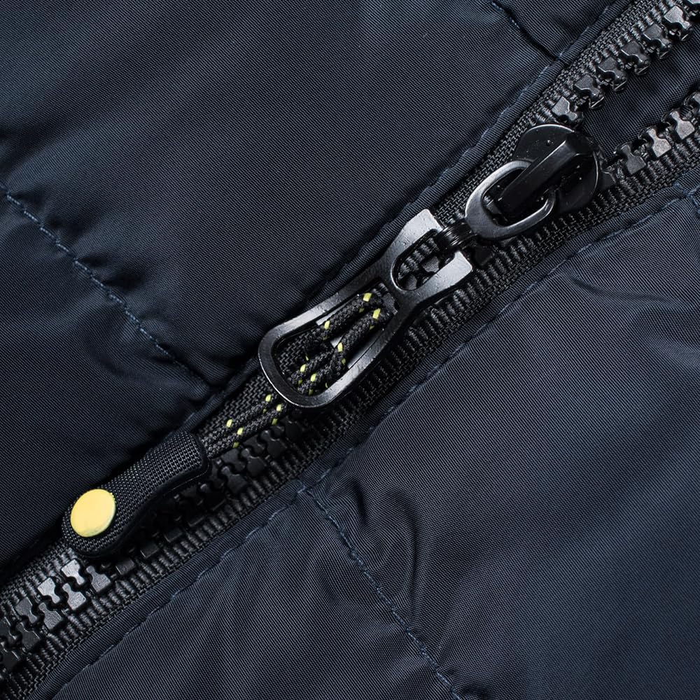 TONY BACKER Giubbotto Invernale Uomo Antivento con Cappuccio Rimovibile Regolabile e Tasche Interne ed Esterne Caldo Morbido Resistente L1202