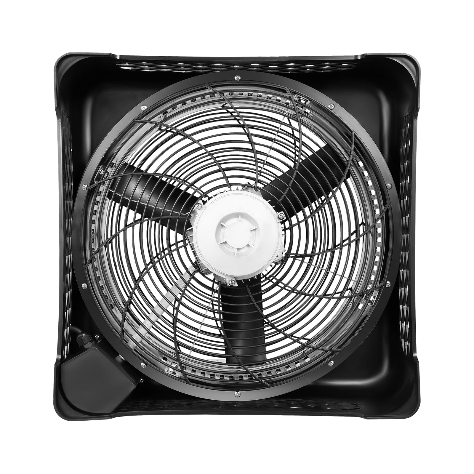 PLITEDDE Inflatable Tube Man Air Blower 110V 750W Sky Dancer Blower with Self-Adhesive Tape and 400Pa Wind Pressure for Grand Opening, Event and Party (18in Diameter)