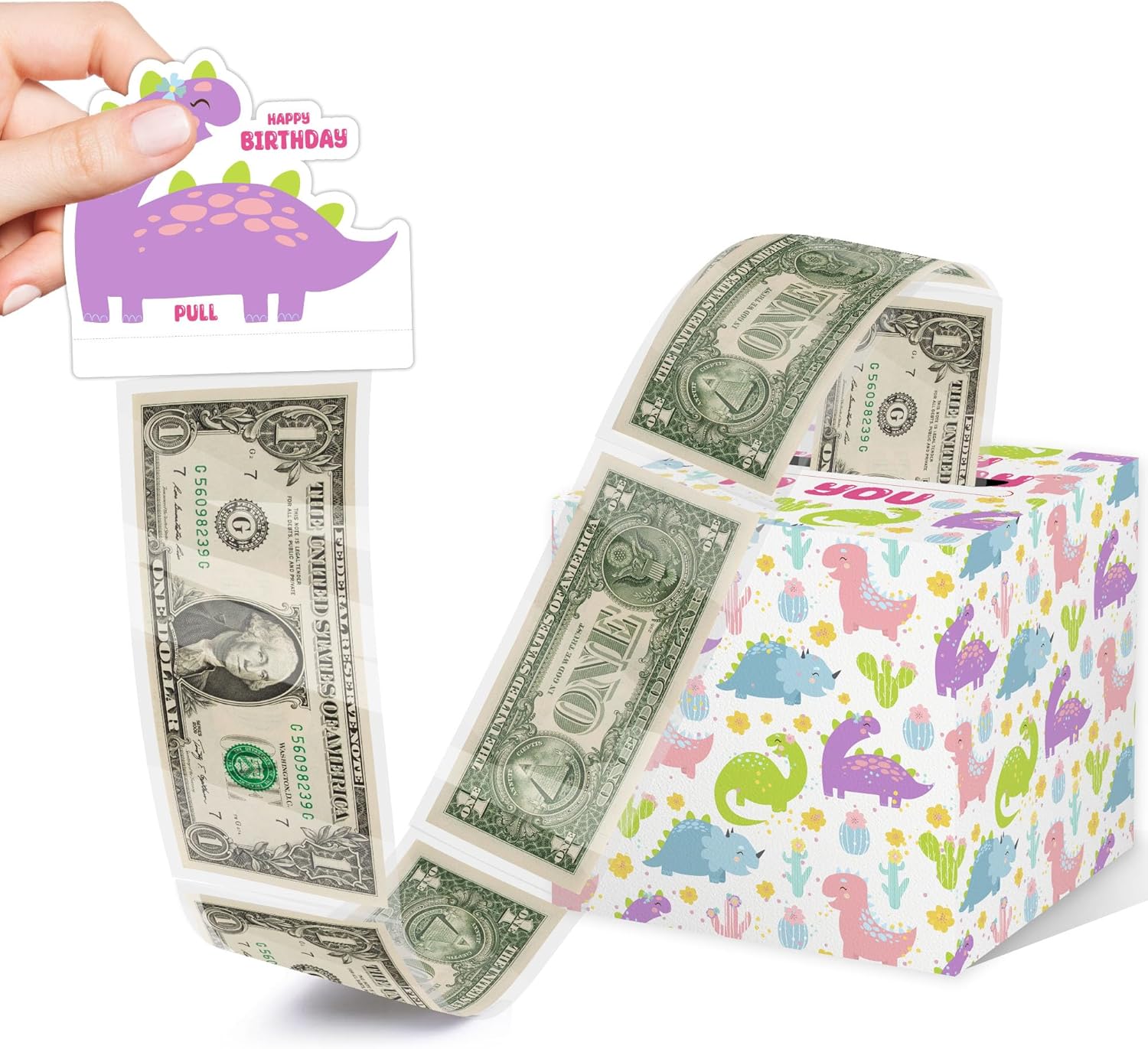 Money Pull Out Gift Box Money Pull Box for Cash Gift