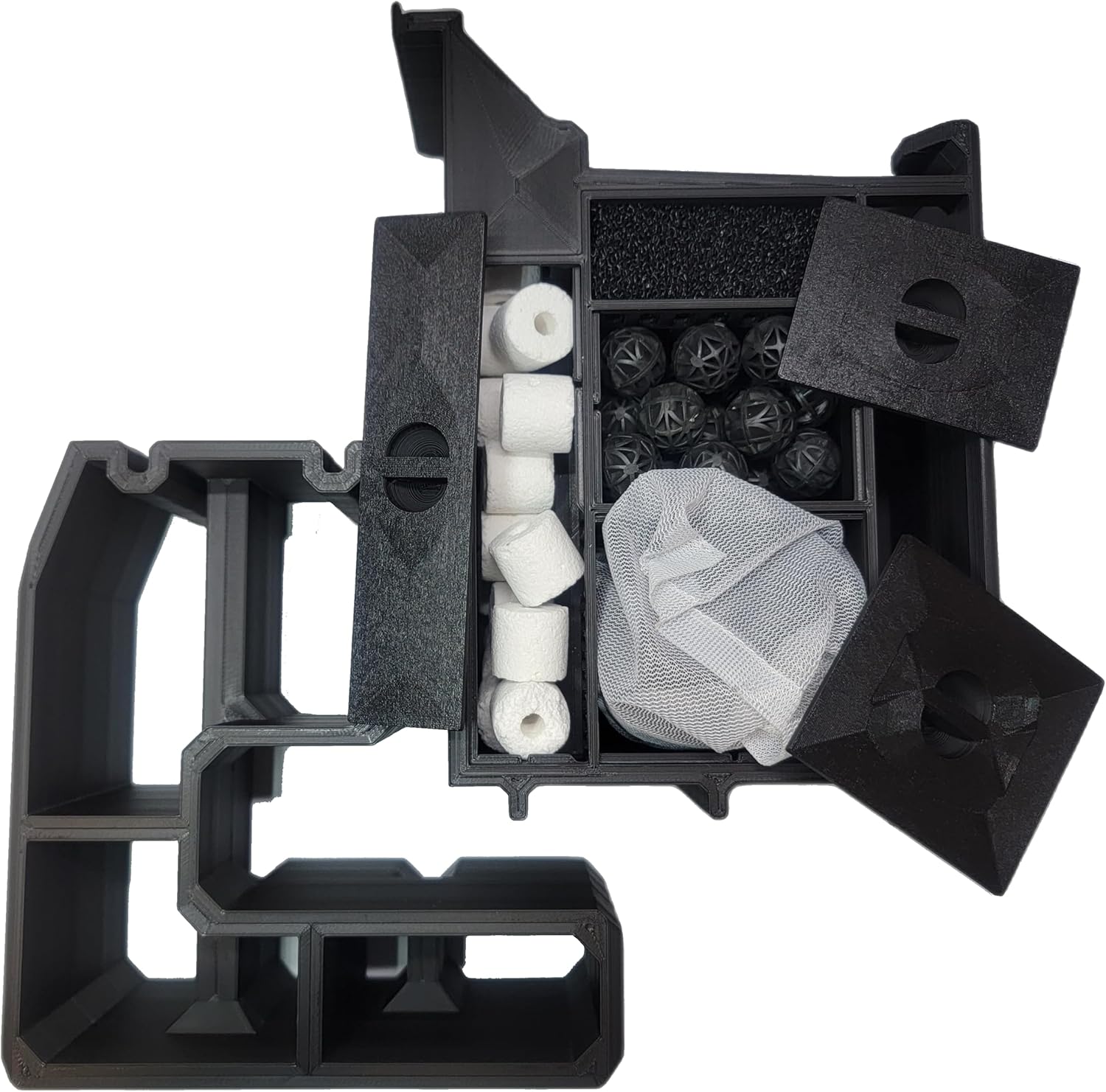 Media Basket for Fluval Flex 15 Gallon Aquarium - Superior Filtration Efficiency for Chamber One