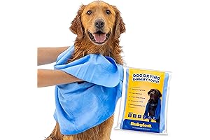 Shammy Dog Towels for Drying Dogs - Large 34" x 26"