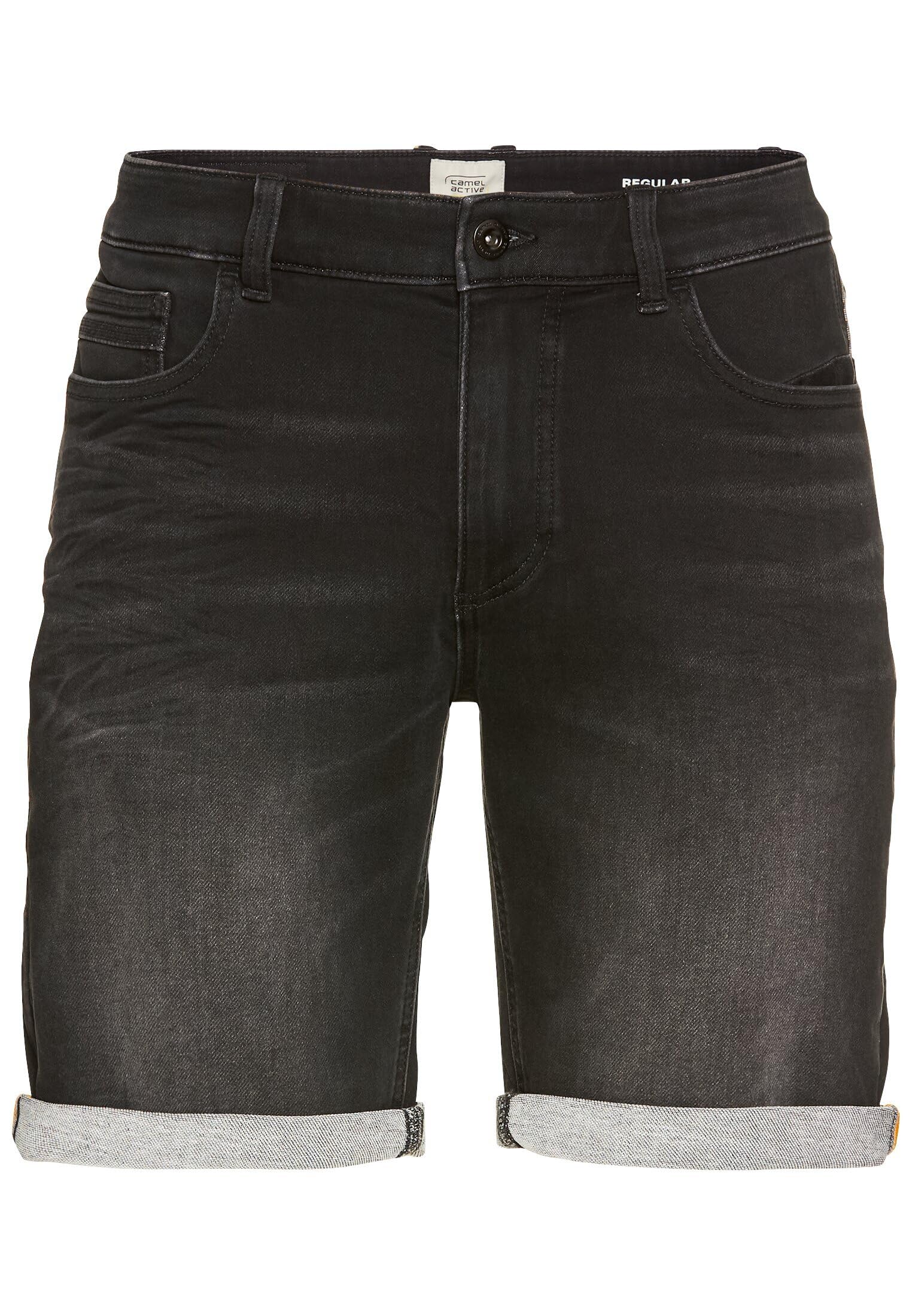 camel active Herren fleXXXactive® Bermuda Shorts mit Umschlagsaum