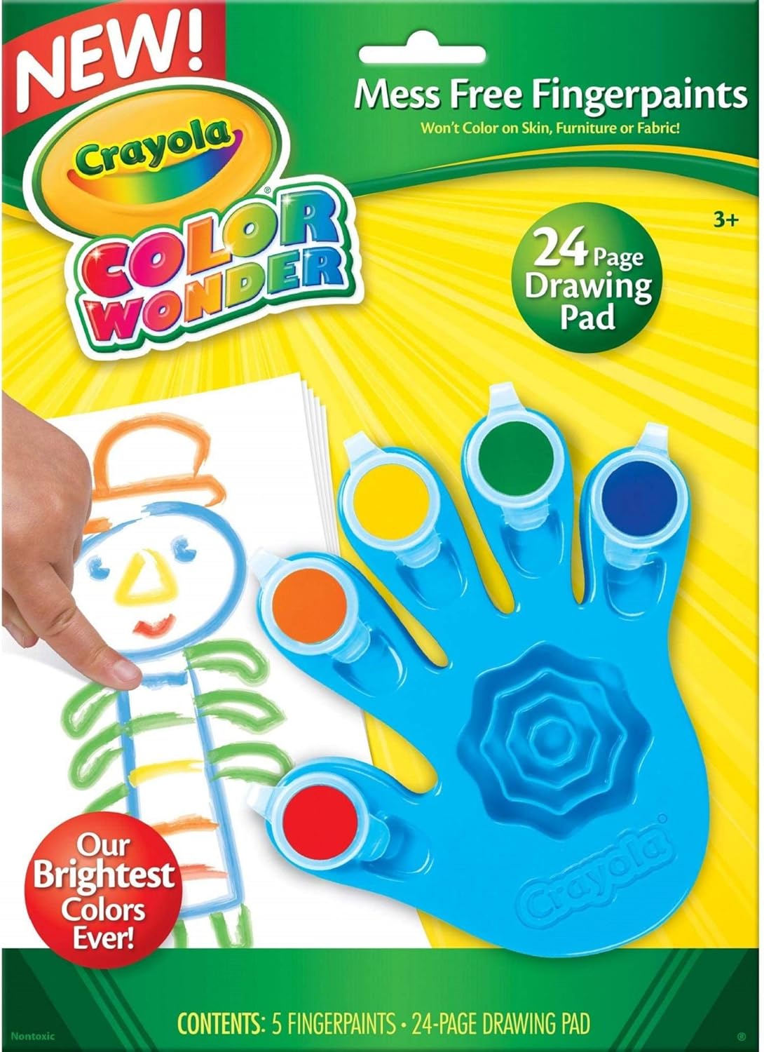 Crayola Color de Wonder Fingerpaint Amazon.es Juguetes y juegos