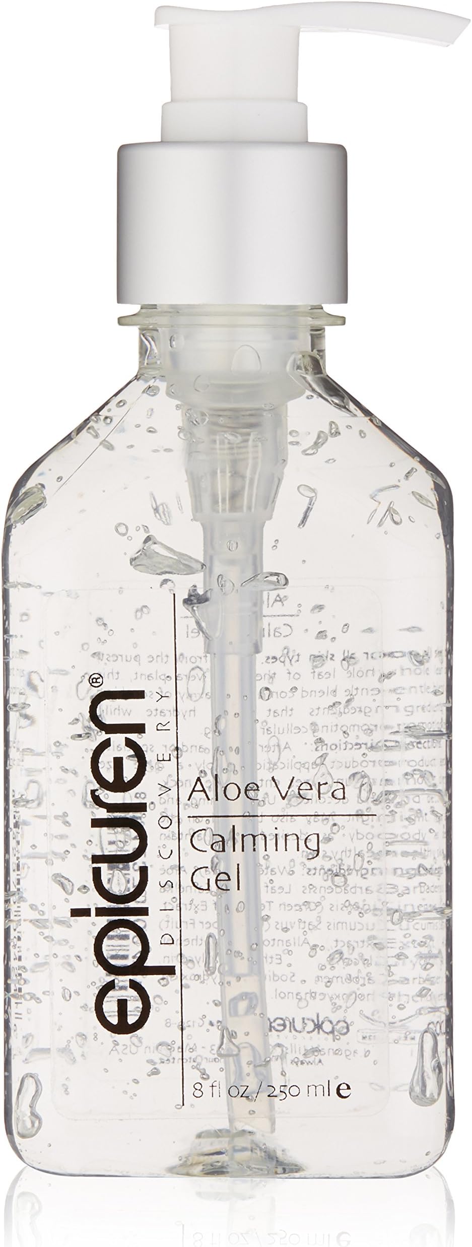 epicuren DISCOVERY Aloe Vera Calming Gel , Clear, 8 Fl Oz