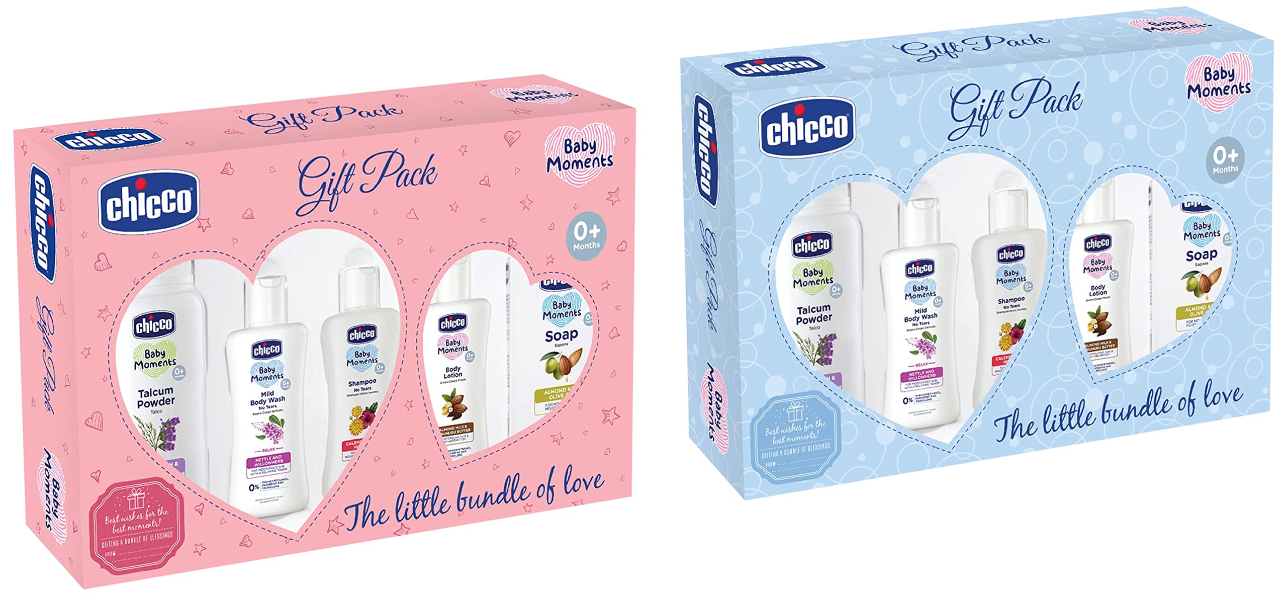 CHICCO Baby Essential Gift Set Pink with CHICCO Baby Essential Gift Set Blue Gift-image-5