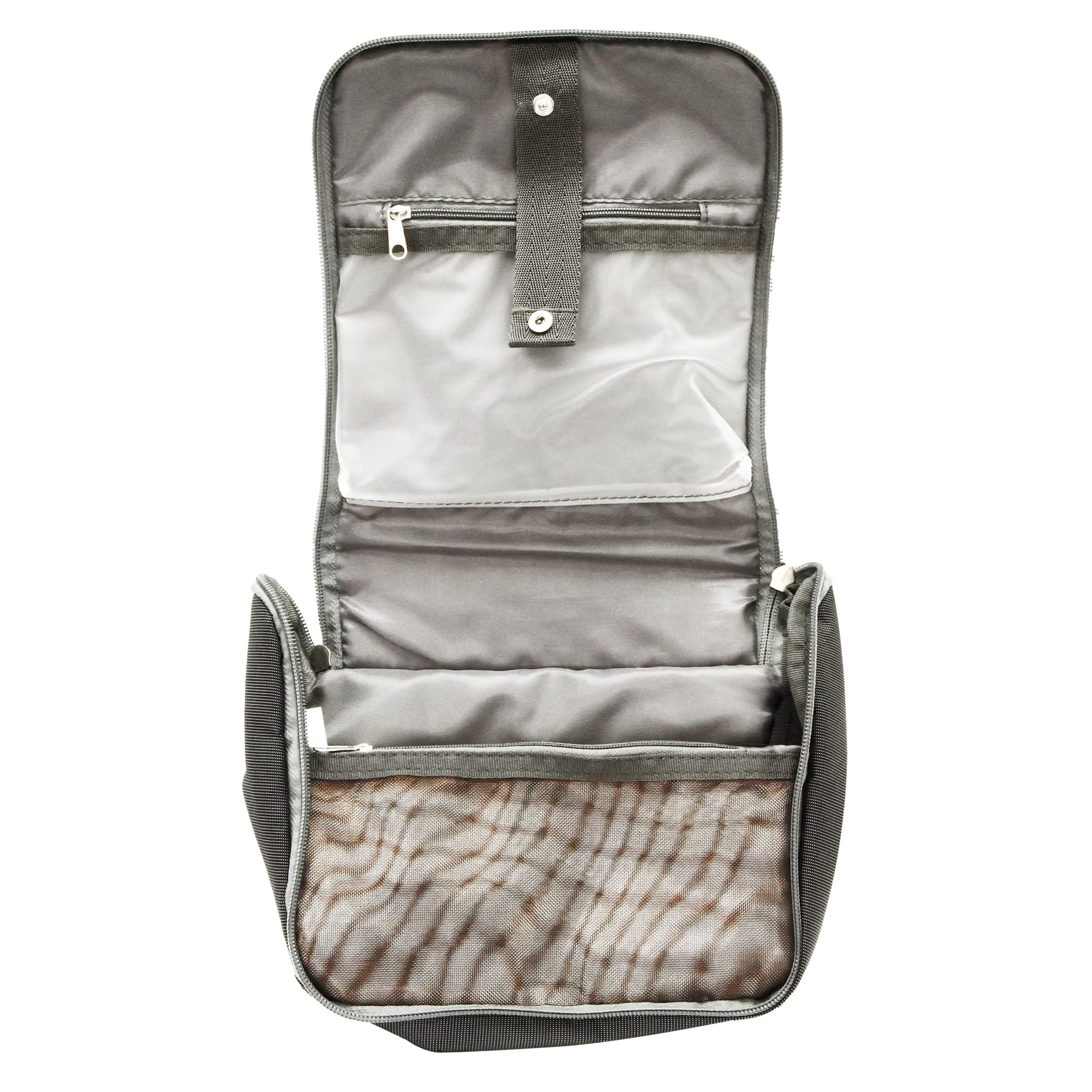 Rolson Travel Toiletry Bag, 22 cm, Black