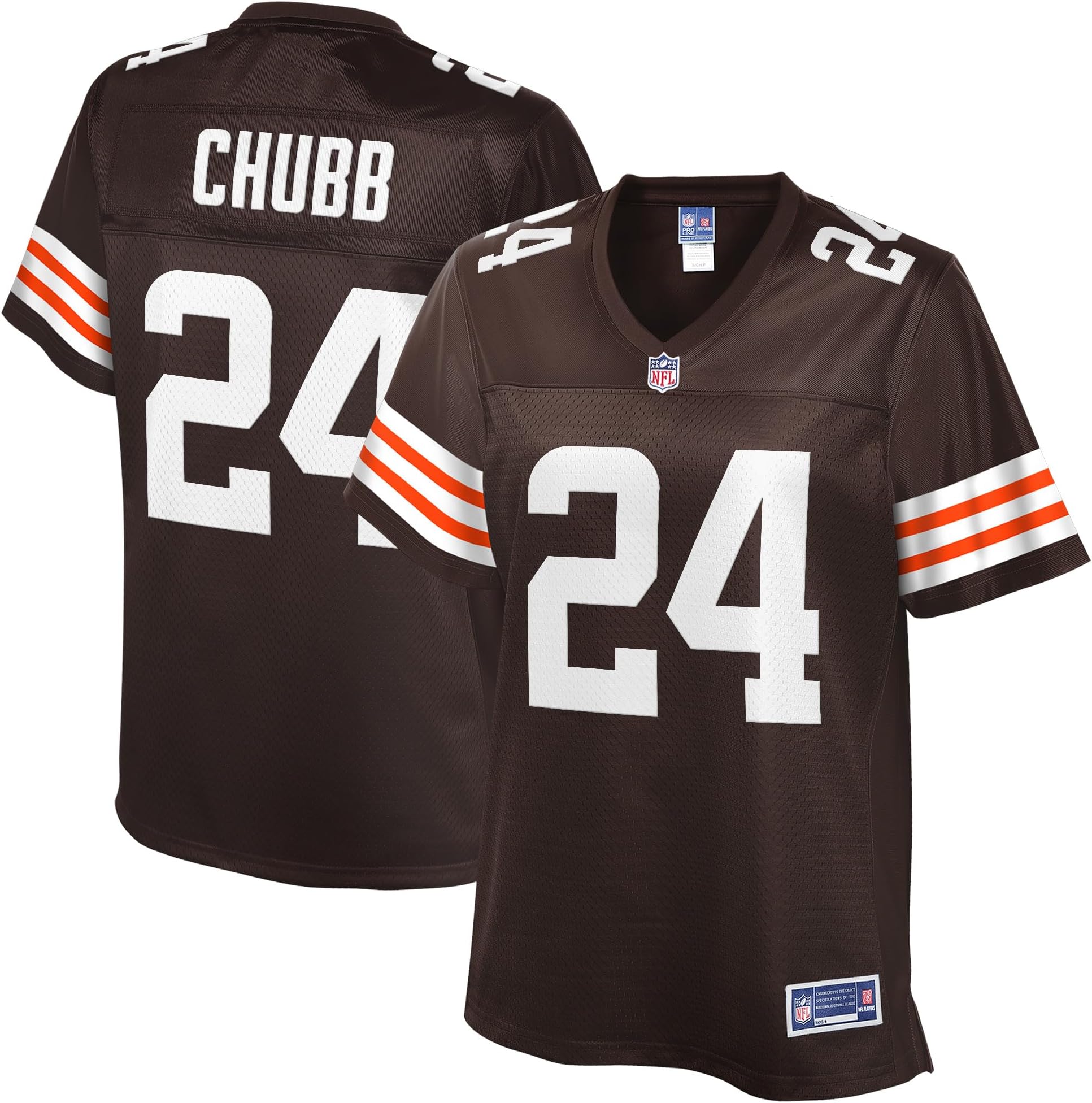 NFL PRO LINEWomen's Nick Chubb Brown Cleveland Browns Team Player Jersey