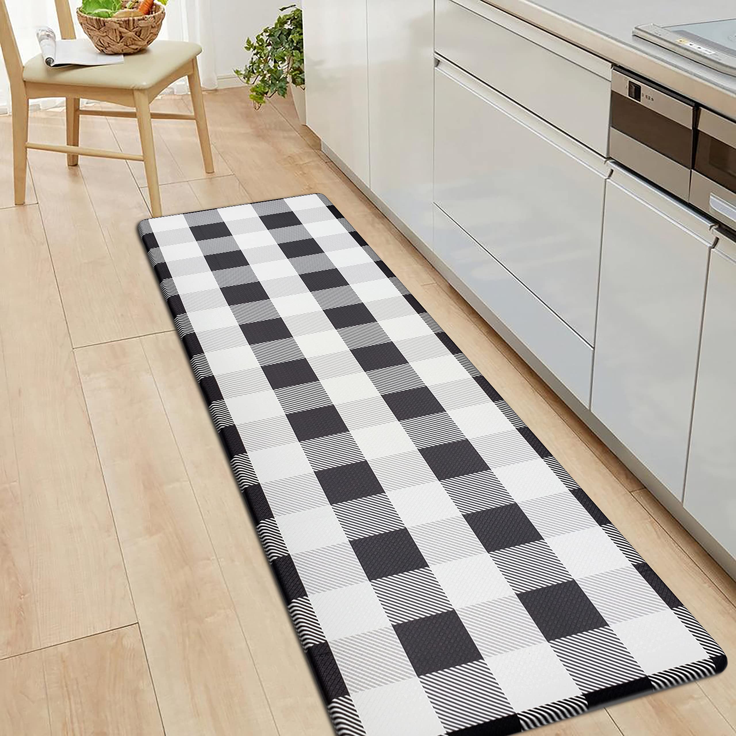 EARTHALL Kitchen Mat Cushioned AntiFatigue Floor Mat, 17.7"x59