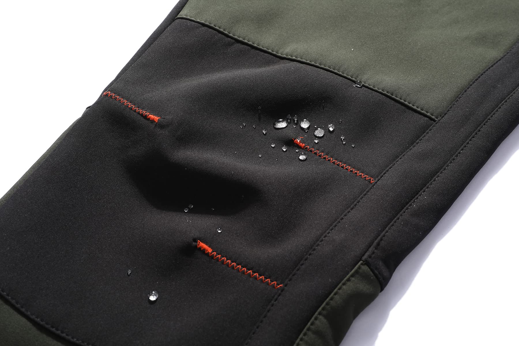 DAFENP Pantaloni Trekking Sci Uomo Invernali Pantaloni da Lavoro Termici Impermeabile Pantaloni Neve Softshell Montagna Escursionismo Caldo All'aperto