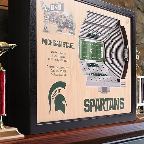 Miniatura 2 de YouTheFan NCAA Arte de Pared StadiumView de 25 Capas