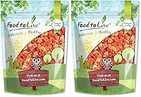 Vista 10 de Papaya seca en cubitos, 1 libra – Kosher, vegana, endulzada, sin sulfatar, a granel