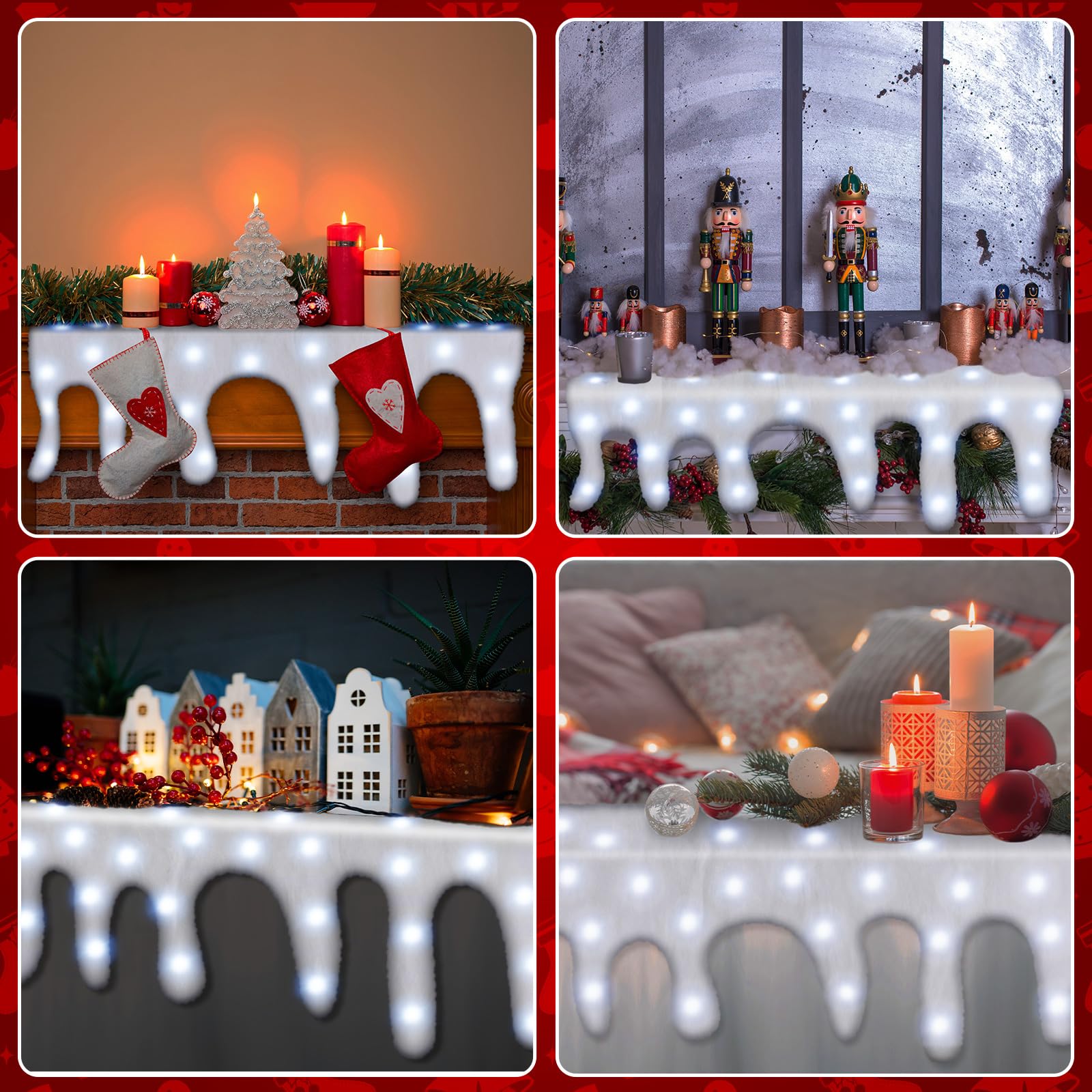 Nieve Artificial Instantánea En Polvo | 8 Gramos, Decoración Navideña, Manualidades Y Escenografía