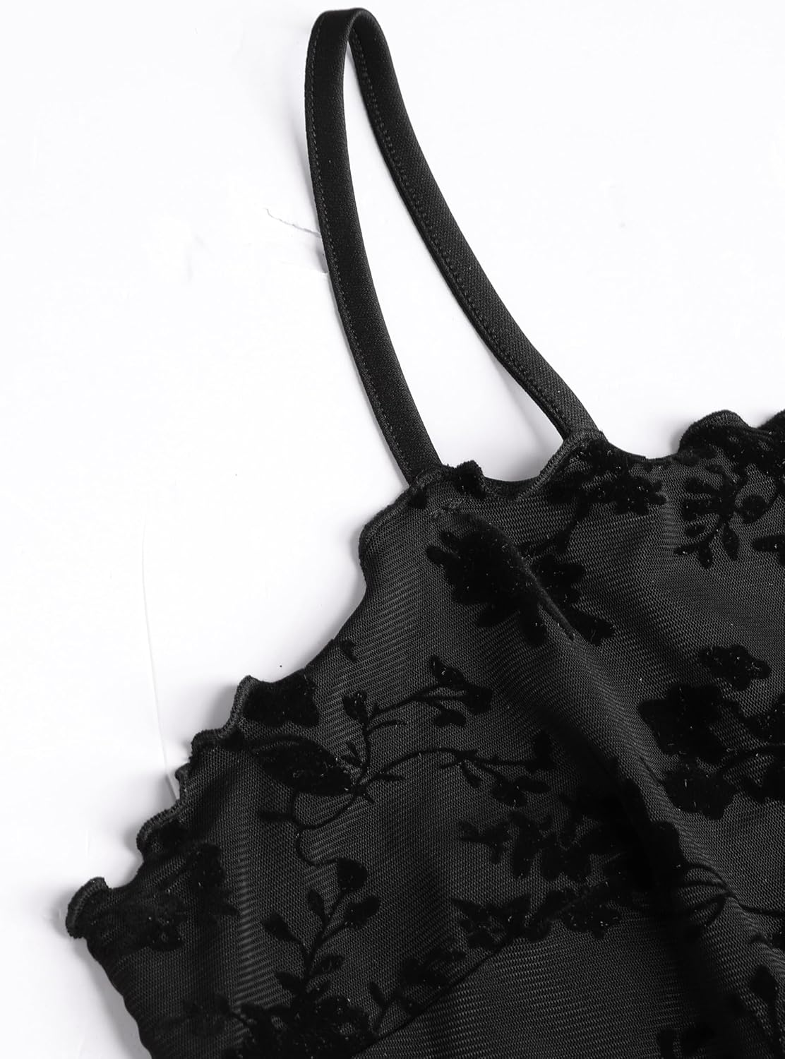 CIDER Floral Lace Mini Dress