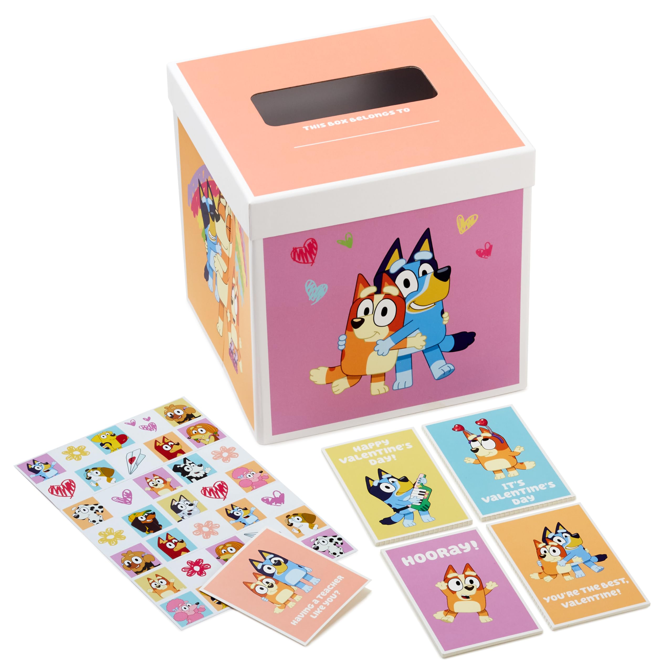 Amazon.com: Hallmark Bluey Valentines Day Cards for Kids with Pop
