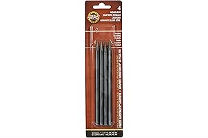 KOH-I-NOOR Progresso Woodless Graphite 4-Pencil Set