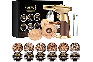 Cocktail Smoker Kit with Torch for Smoked Bourbon