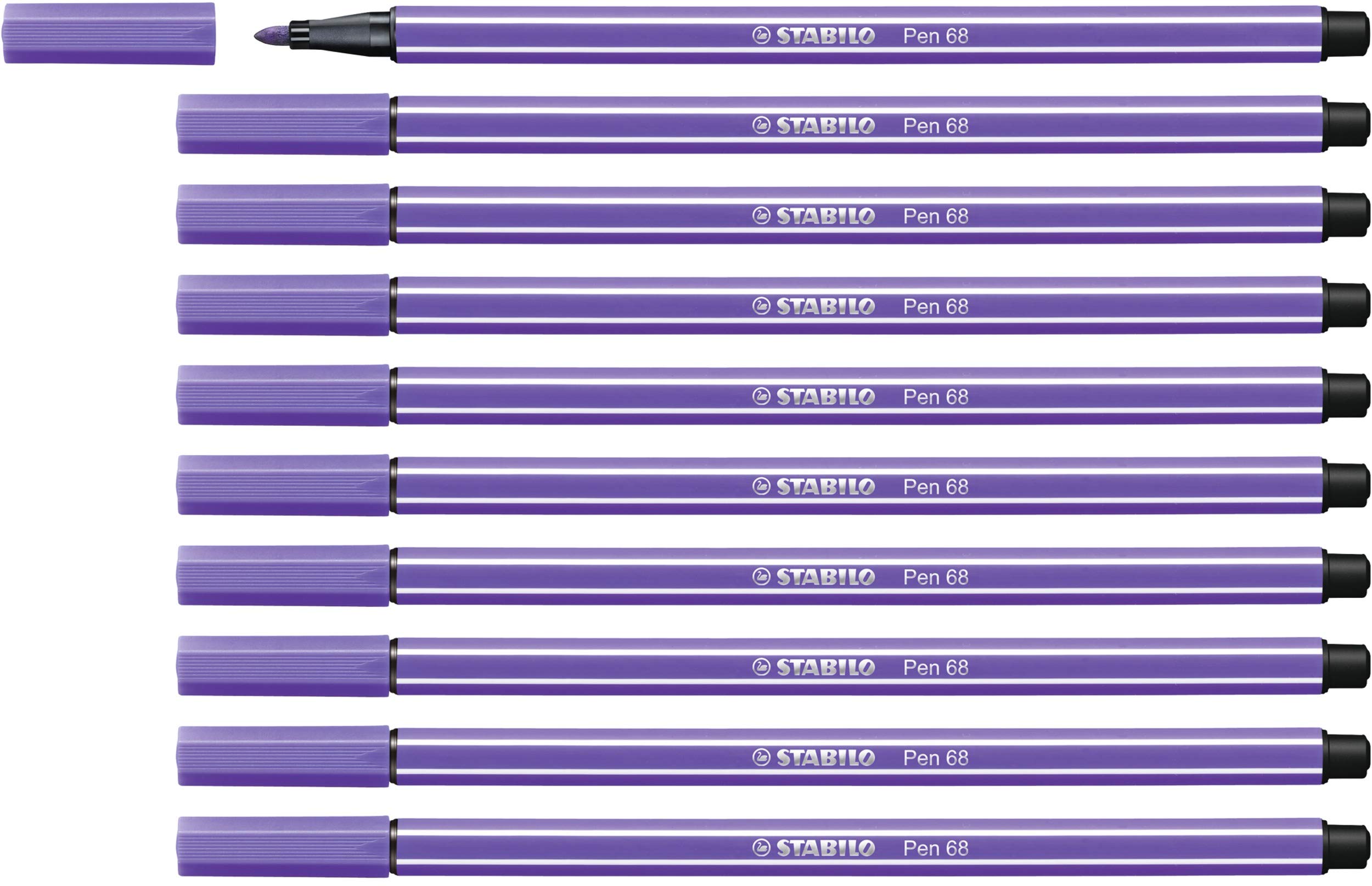 Stabilo Pen 68 - 68/55 Violet / Pack of 10
