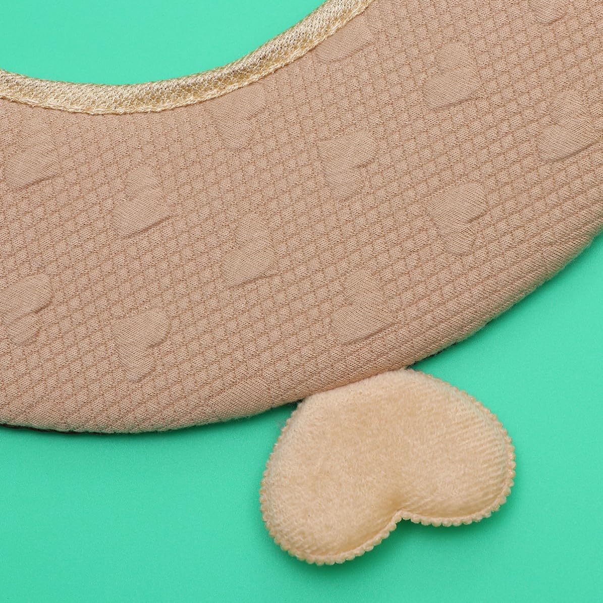 Plush Toilet Seat Cover Khaki Bathroom Mat Soft Warm with Handle image 4