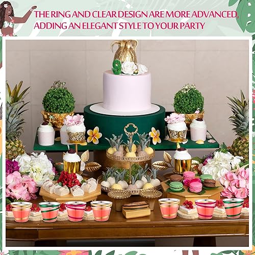 Vista 226 de Gejoy Vasos de plástico con borde de 9 onzas, vasos desechables para beber vino, vasos transparentes y elegantes de Halloween para suministros