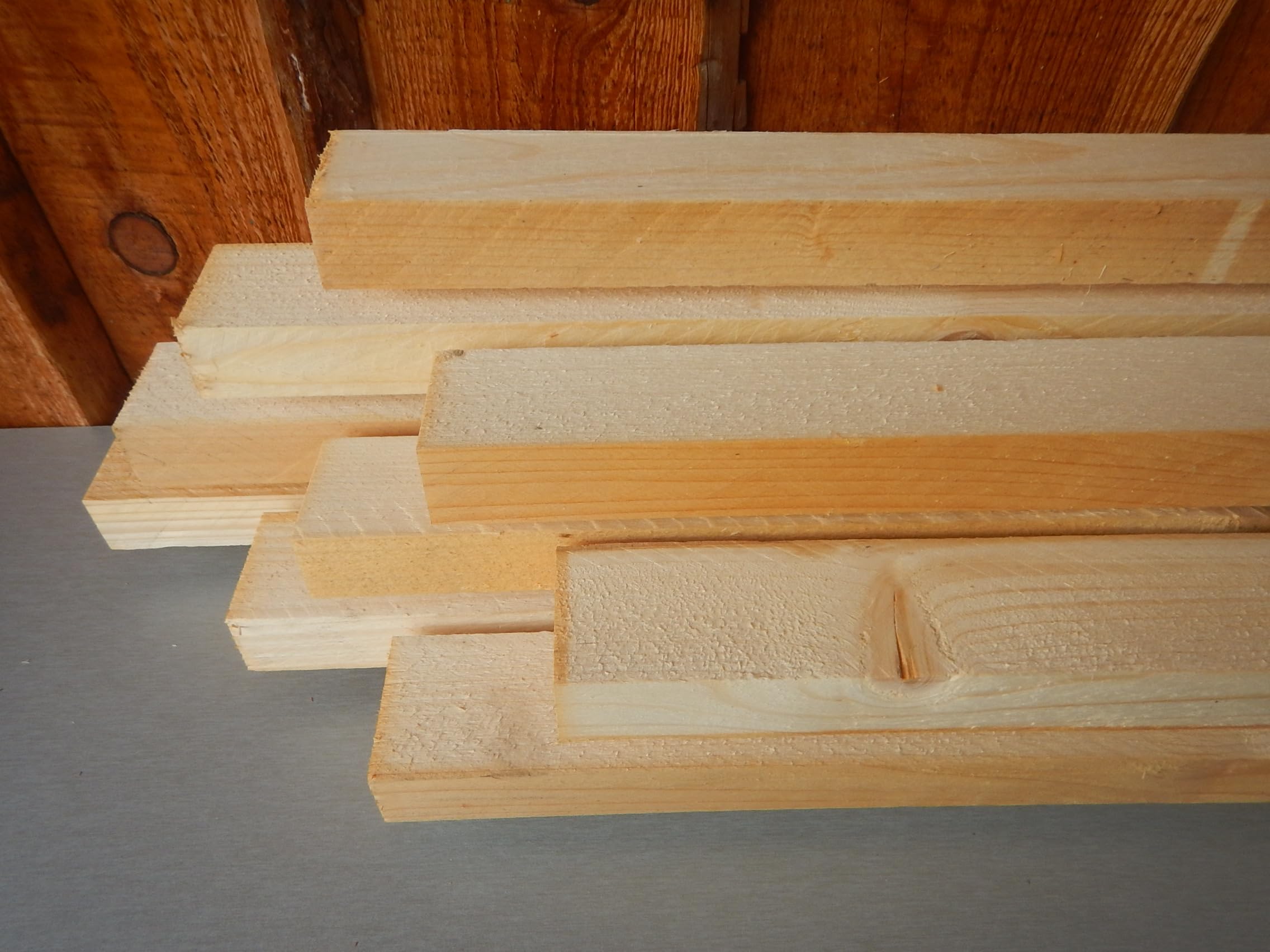 1 m Dachlatten Dachlatten Bauholz Konterlatte Holz (3 x 5 cm - 100 cm Länge - 20 Stück)