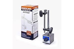 FS-1 Magnetic Base Holder for Digital Dial Indicator Gauge with 176lbs Holding Power