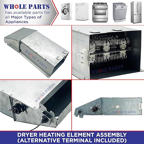 Miniatura 5 de Whole Parts Parte # 00436460 - Reemplazo y compatible con algunos secadores Bosch