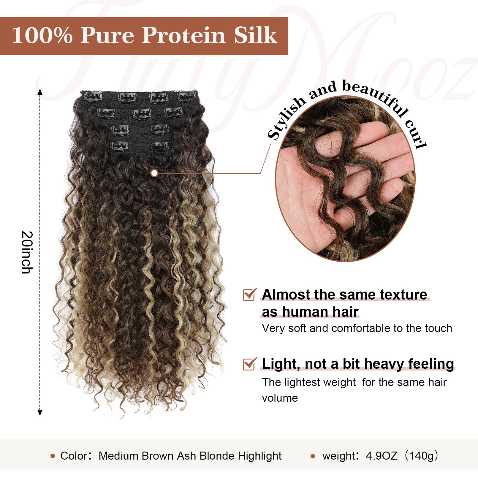 Clip in Hair Extensions - Image 2