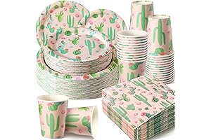 250 Pcs Cactus Party Supplies for Baby Shower