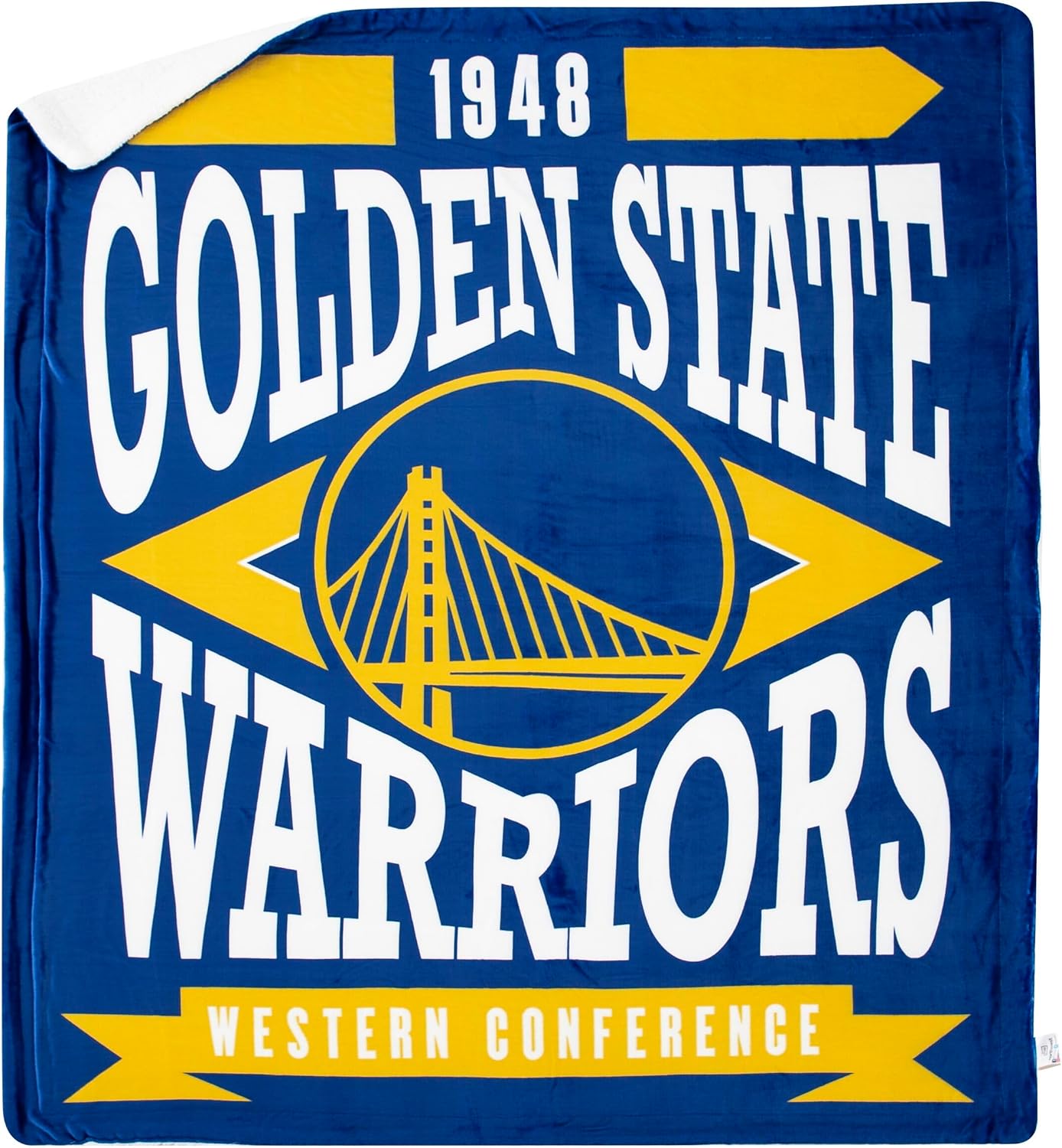 Northwest NBA Unisex-Adult Silk Touch Sherpa Throw Blanket