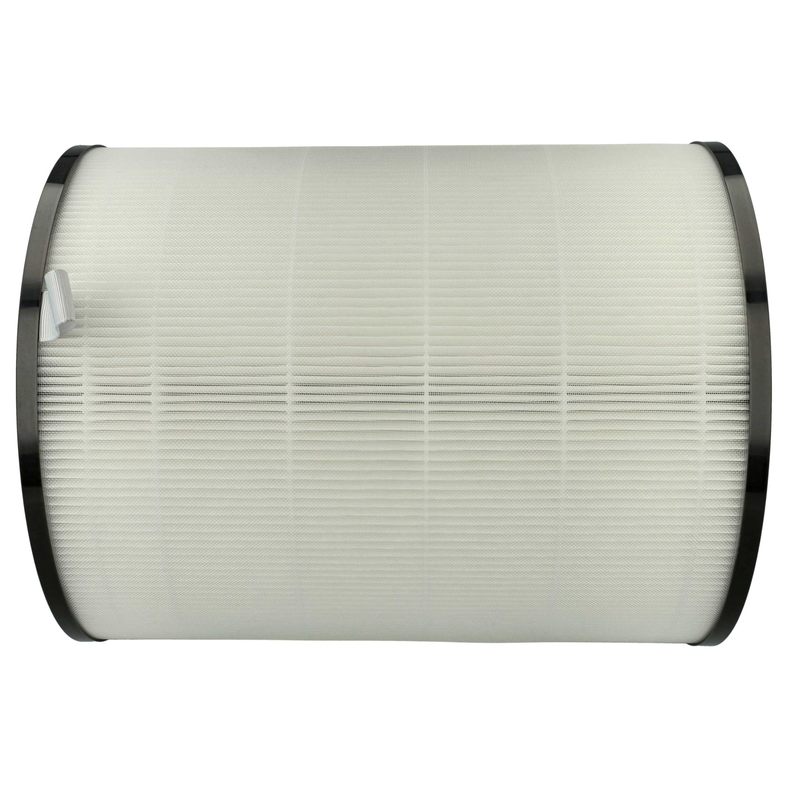 vhbw 2 x filtr z węglem aktywnym zastępuje Philips AC2939, FY2180/30 oczyszczacz powietrza - filtr powietrza czarny/biały