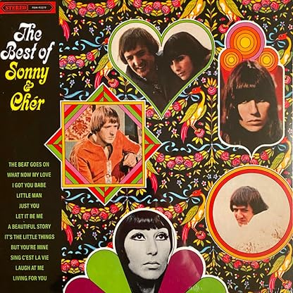 The Best Of Sonny & Cher (Anniversary Pink Vinyl/Limited Edition) por Sonny & Cher, capa do álbum