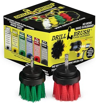 Kitchen Accessories - Drill Brush - Grout Cleaner - Stove, Oven Rack, Tile