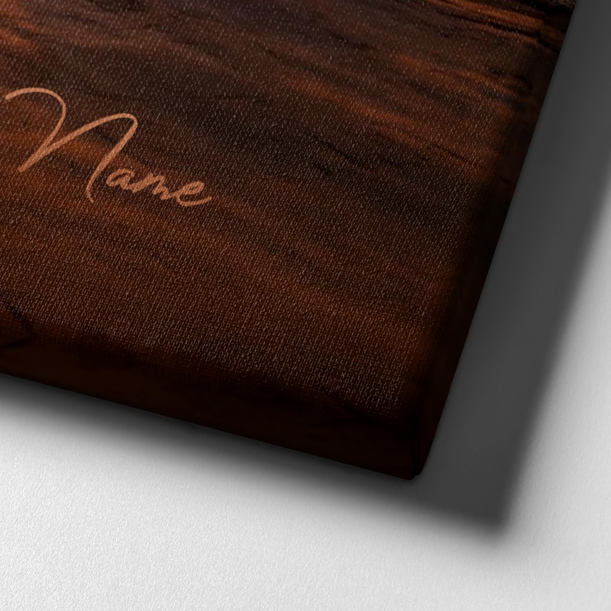 Liebesleinwand | Leinwand mit Namen und Datum | Wandbild gestalten, Jahrestag Geschenk für Frauen und Männer | Bedeutung von Liebe