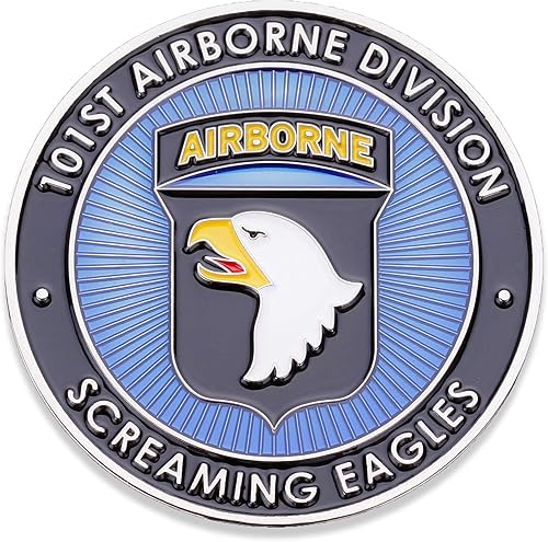 Miniatura 2 de Moneda de desafío aerotransportada del ejército de los Estados Unidos! Increíble moneda personalizada del ejército de EE. UU., moneda de desafío
