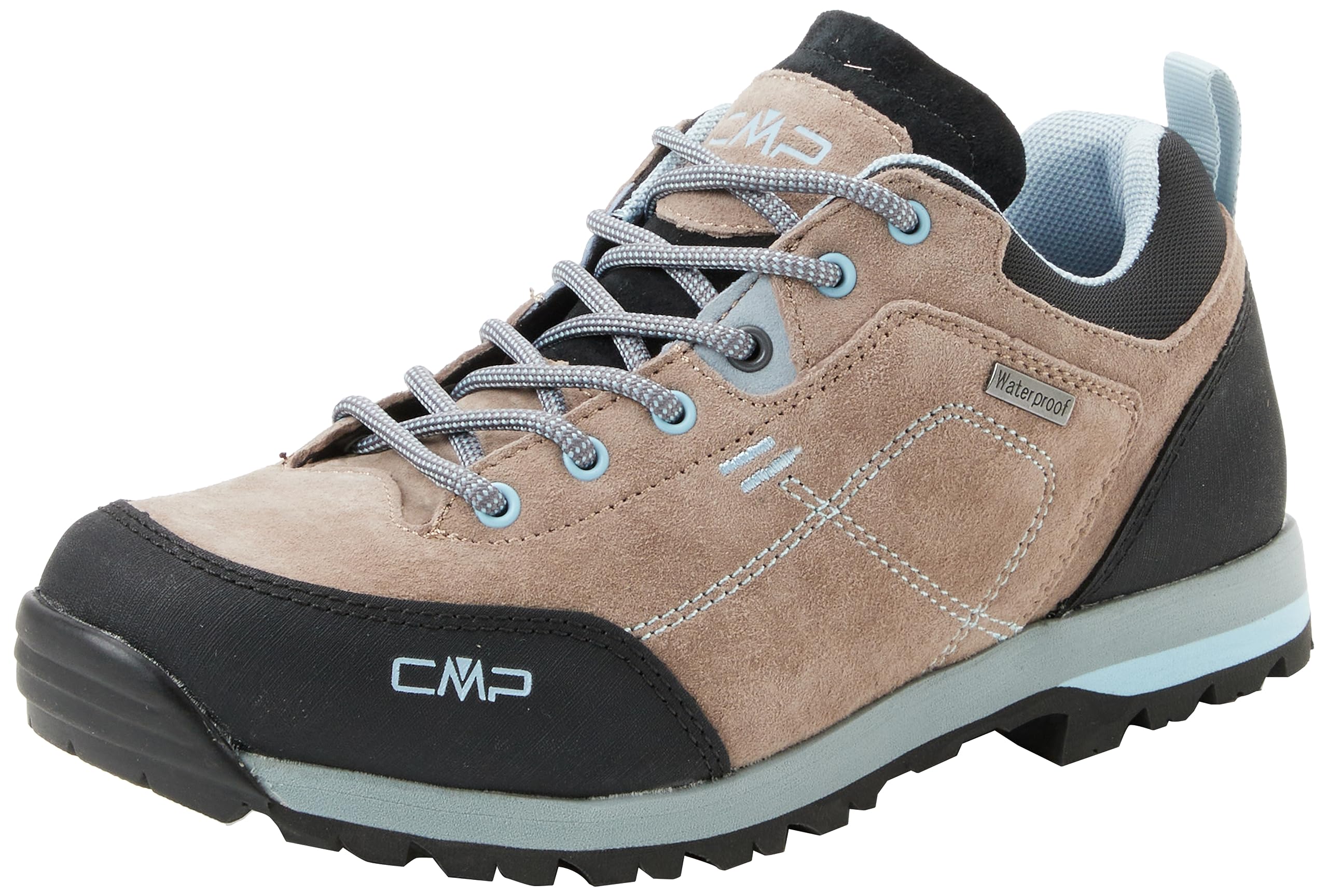 CMP Women's ALCOR 2.0 Low Trekking Shoe WP, Cenere-Cristallo, UK 7