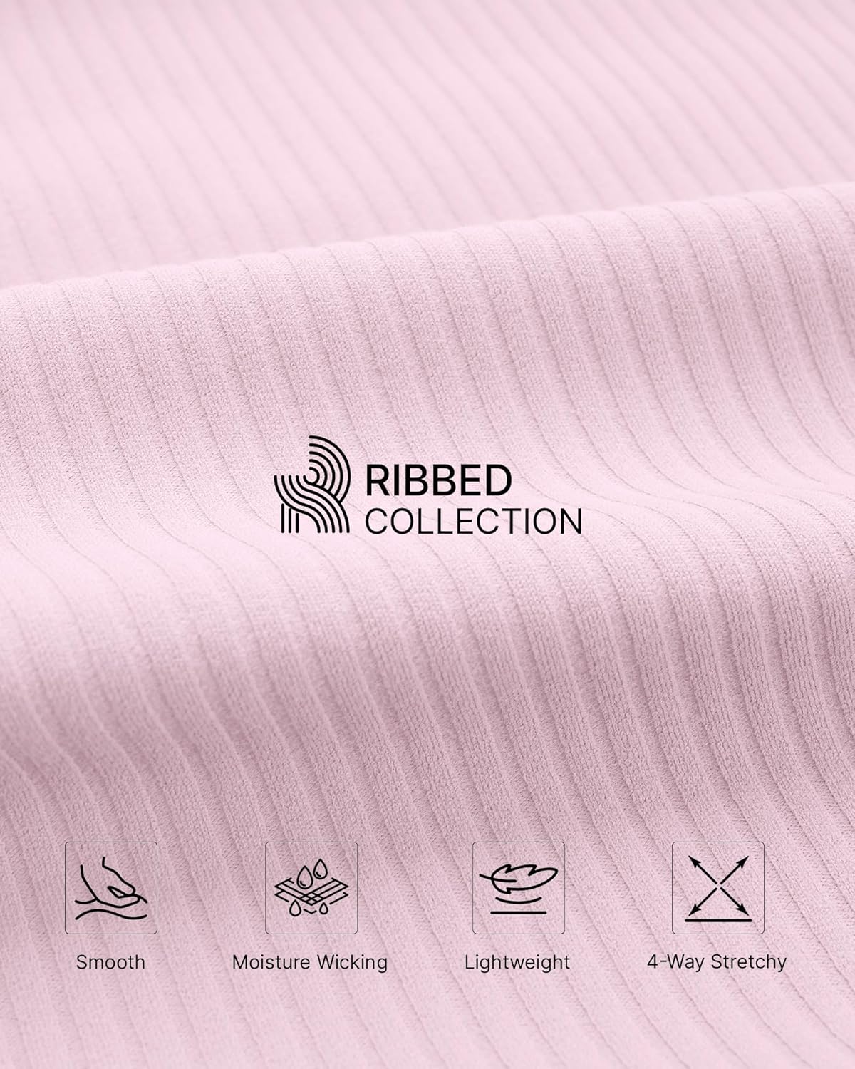 G4Free Ribbed Crewneck Sports Bras Padded for Women - Racerback Crop Tank Tops Workout Yoga Medium Impact