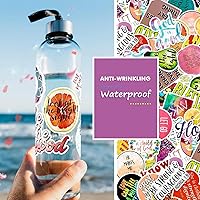 Vista 7 de Zonon 200 calcomanías inspiradoras cristianas de fe, calcomanías de versículos bíblicos de Jesús - impermeables, calcomanías motivacionales